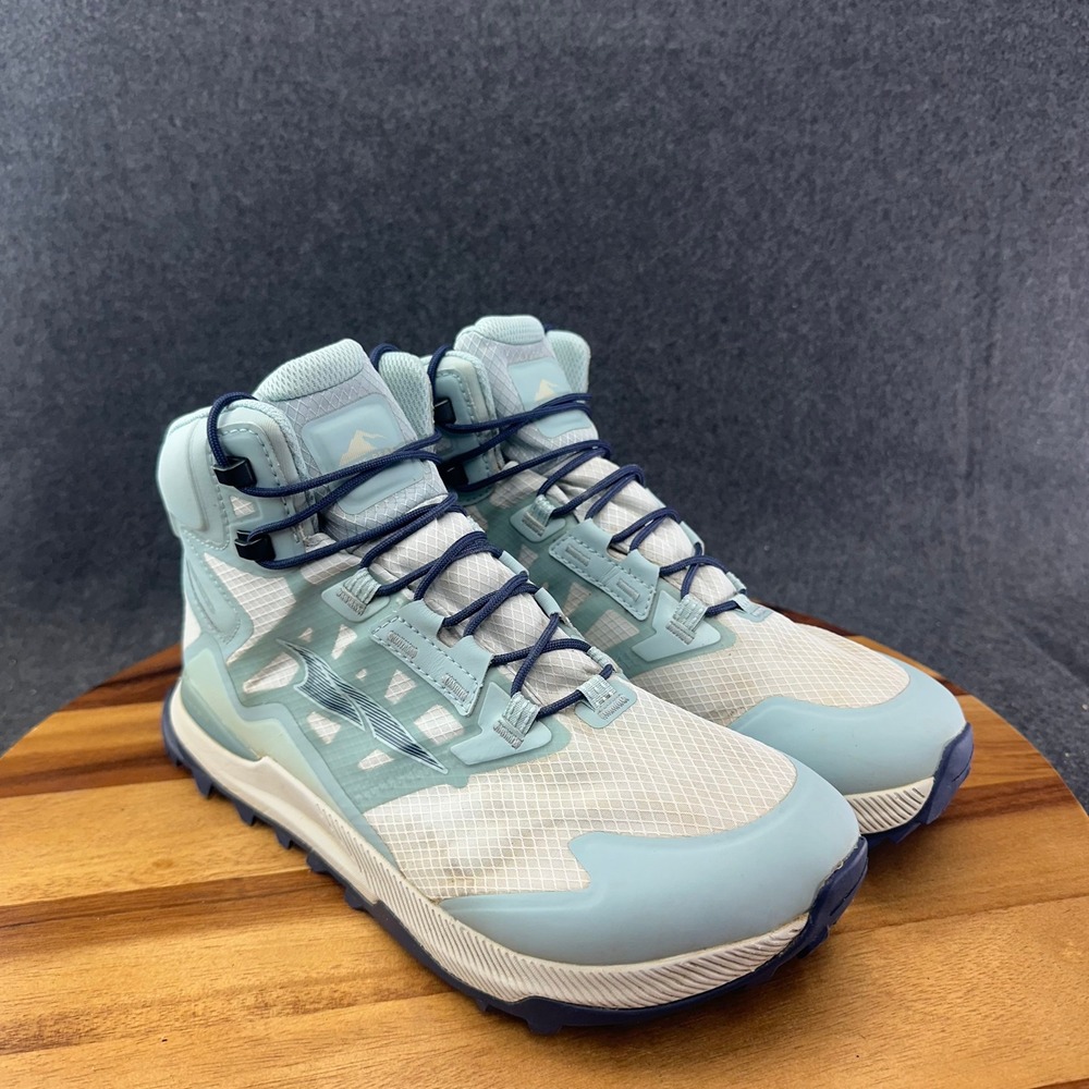 Altra Lone Peak All Weather Mid 2 Trail Running Hiking Shoes Gray Womens Sz 11.5 - Picture 2 of 13